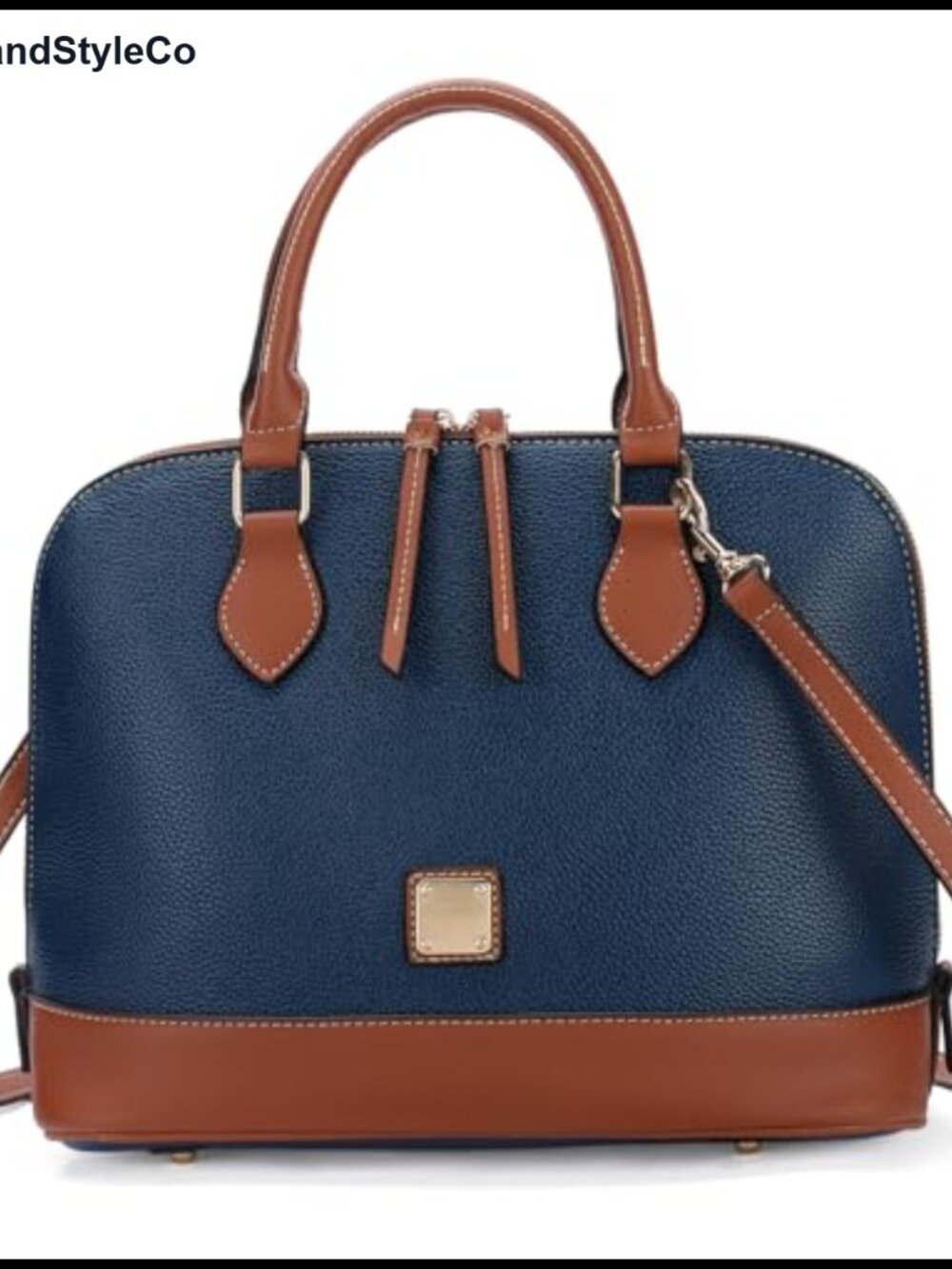 Faux Leather Satchel Top Handle Bag Vegan Leather Crossbody Tote Purse